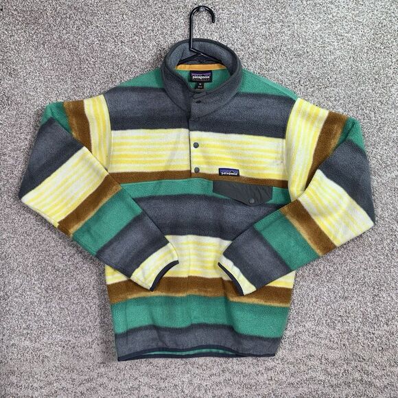 Patagonia Other - Patagonia Synchilla Snap Fleece Size XS‎ Multicolor Vintage Pullover Outdoor